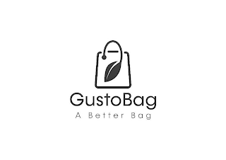 GUSTOBAG A BETTER BAG logo