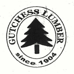 GUTCHESS LUMBER SINCE 1904 logo
