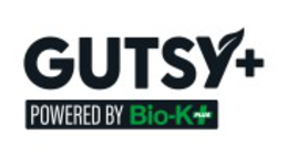 GUTSY+ POWERED BY BIO-K+ PLUS logo