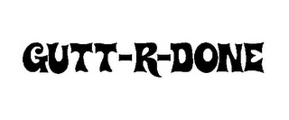 GUTT-R-DONE logo