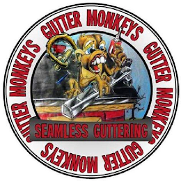 GUTTER MONKEYS SEAMLESS GUTTERING logo