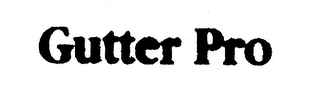 GUTTER PRO logo