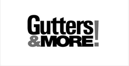 GUTTERS&MORE! logo