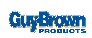 GUY BROWN PRODUCTS logo