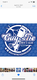 GUY IN THE TIE BARBER AND SALON logo