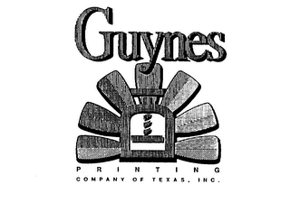 GUYNES PRINTING COMPANY OF TEXAS, INC. logo