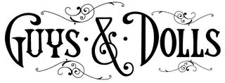 GUYS · & · DOLLS logo