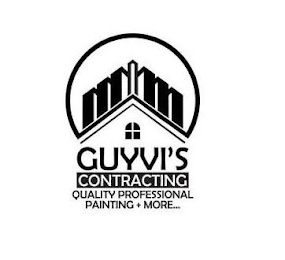 GUYVI'S CONTRACTING QUALITY PROFESSIONAL PAINTING + MORE... logo