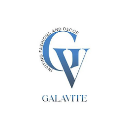 GV GALAVITE INVITING FASHIONS AND DECOR logo