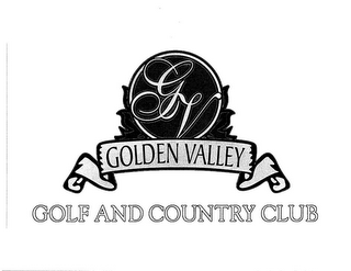 GV GOLDEN VALLEY GOLF AND COUNTRY CLUB logo