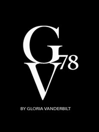 GV78 BY GLORIA VANDERBILT logo