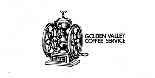 G.V.C. GOLDEN VALLEY COFFEE SERVICE logo