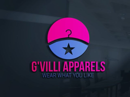 G'VILLI APPARELS WEAR WHAT YOU LIKE logo