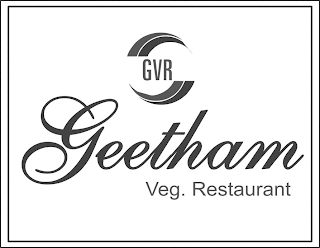 GVR GEETHAM VEG. RESTAURANT logo