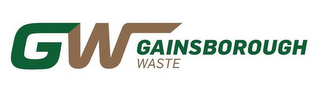 GW GAINSBOROUGH WASTE logo