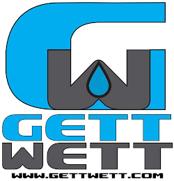 GW GETT WETT WWW.GETTWETT.COM logo