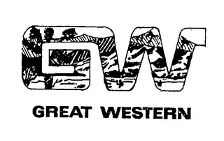 GW GREAT WESTERN logo