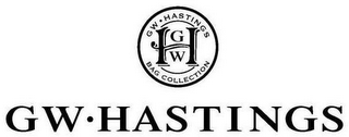 GW · HASTINGS GWH BAG COLLECTION GW·HASTINGS logo