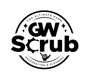 GW SCRUB FOR ULTIMATE HAND RESTORATION & CLEANING logo