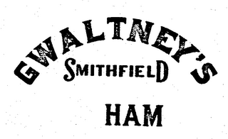 GWALTNEY'S SMITHFIELD HAM logo