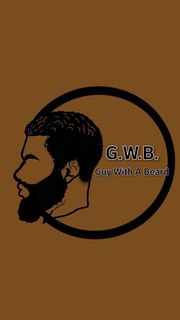 G.W.B. GUY WITH A BEARD logo