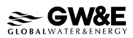 GW&E GLOBAL WATER & ENERGY logo