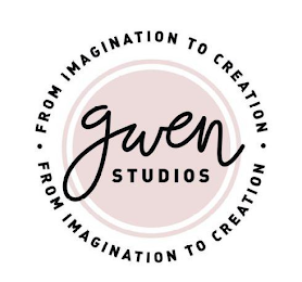 GWEN STUDIOS FROM IMAGINATION TO CREATION FROM IMAGINATION TO CREATION logo