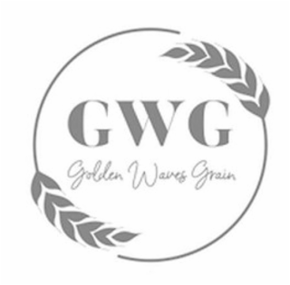 GWG GOLDEN WAVES GRAIN logo