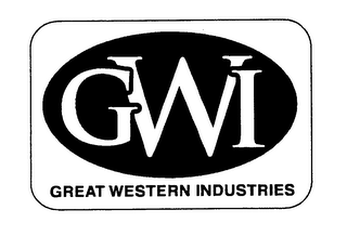 GWI GREAT WESTERN INDUSTRIES logo
