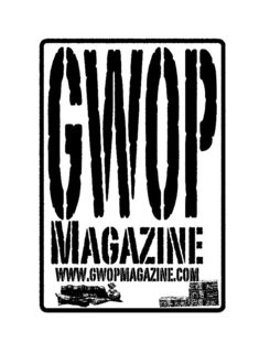 GWOP MAGAZINE WWW.GWOPMAGAZINE.COM logo