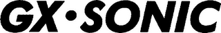 GX·SONIC logo