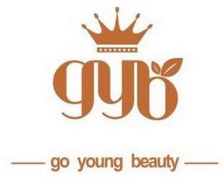 GYB GO YOUNG BEAUTY logo