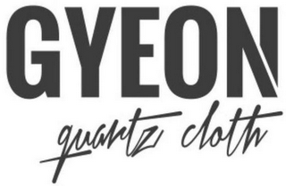 GYEON QUARTZ CLOTH logo