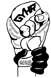 GYHR GET YOUR HAND RAISED GET YOUR HAND RAISED GET YOUR HAND RAISED GET YOUR HAND RAISED GET YOUR HAND RAISED HAND RAISED logo