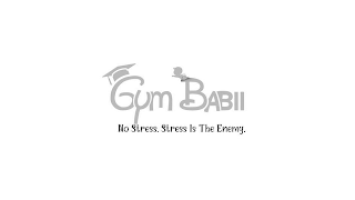GYM BABII NO STRESS. STRESS IS THE ENEMY. logo