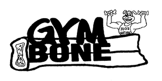 GYM BONE 100% NATURAL logo