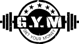 G.Y.M GET YOUR MONEY logo