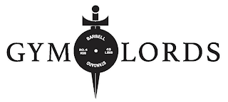 GYM LORDS STANDARD BARBELL 20.4 KGS 45 LBS logo