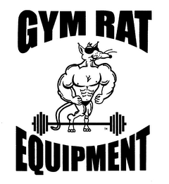 GYM RAT EQUIPMENT logo