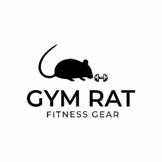 GYM RAT FITNESS GEAR logo