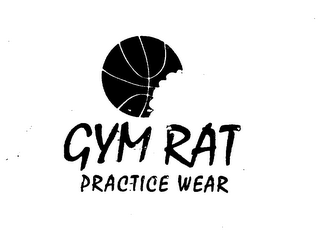 GYM RAT PRACTICE WEAR logo