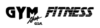 GYM SHOP U.S.A. FITNESS logo