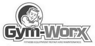 GYM-WORX FITNESS EQUIPMENT REPAIR AND MAINTENANCE logo