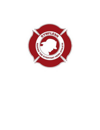 GYMFLESH MAKING THE EVERYDAY HERO ATHLETE logo