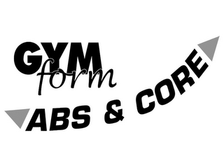 GYMFORM ABS & CORE logo