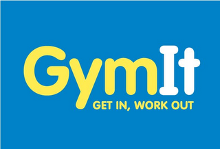 GYMIT GET IN, WORK OUT logo