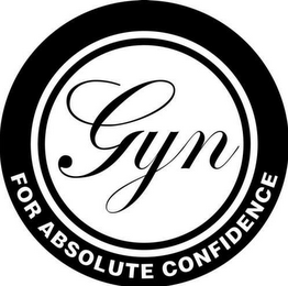 GYN FOR ABSOLUTE CONFIDENCE logo
