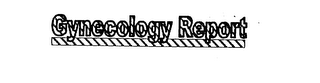 GYNECOLOGY REPORT logo