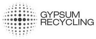 GYPSUM RECYCLING logo