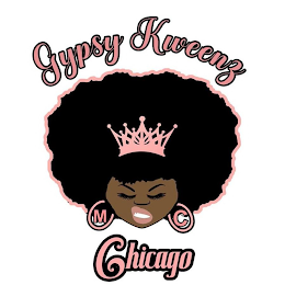 GYPSY KWEENZ M C CHICAGO logo